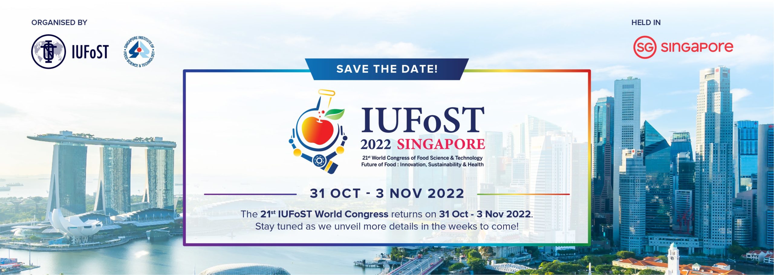 IUFoST 2022 Singapore